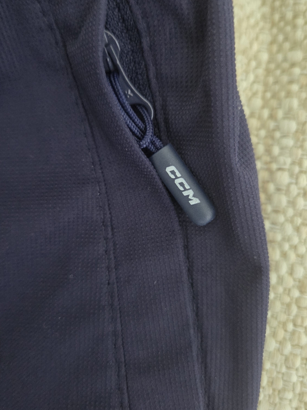 CCM Navy Blue Athletic Warm Up Pants - Picture 15 of 16